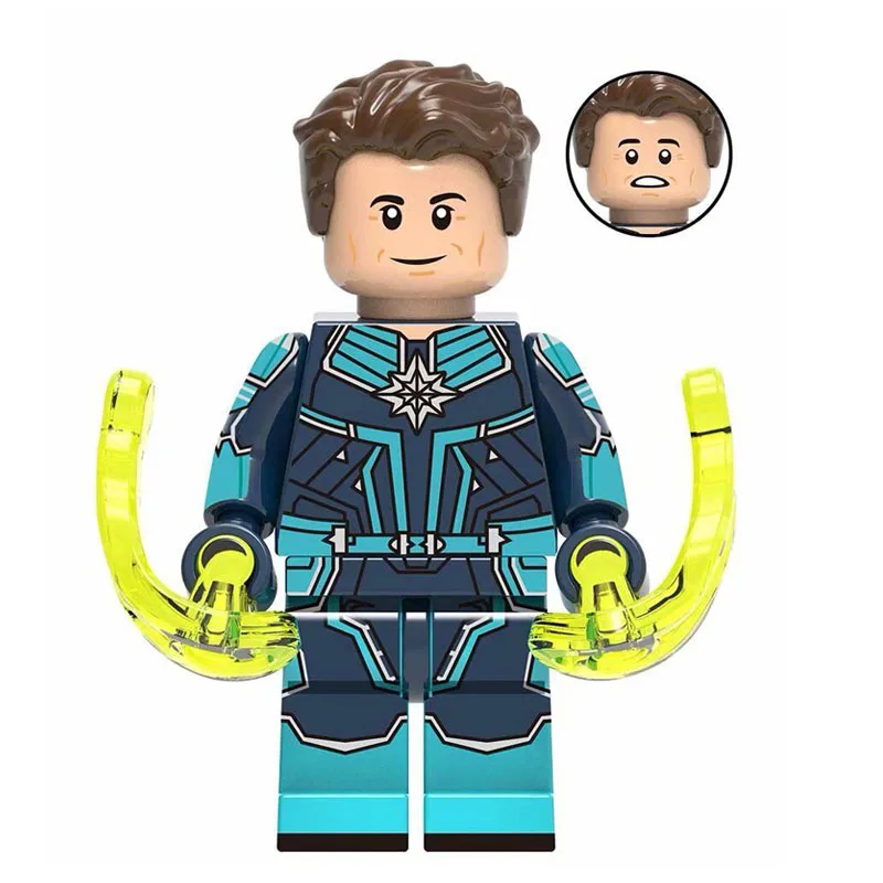2019 Single Sale Super Heroes Building Blocks Legoing Captain Marvel Skrull Nick Fury Figures Compatible Legoe Minifigured Toys 2019 Single Sale Super Heroes Building Blocks Legoing Captain Marvel Skrull Nick Fury Figures Compatible Legoe Minifigured Toys