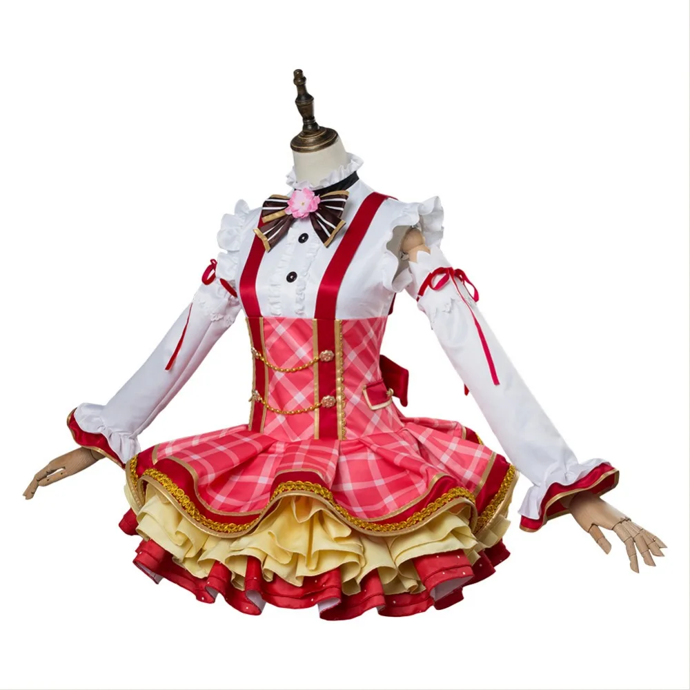 Костюм Love Live! Солнечный свет! Нико Ядзава букет Униформа платье Косплей ПОЛНЫЙ
