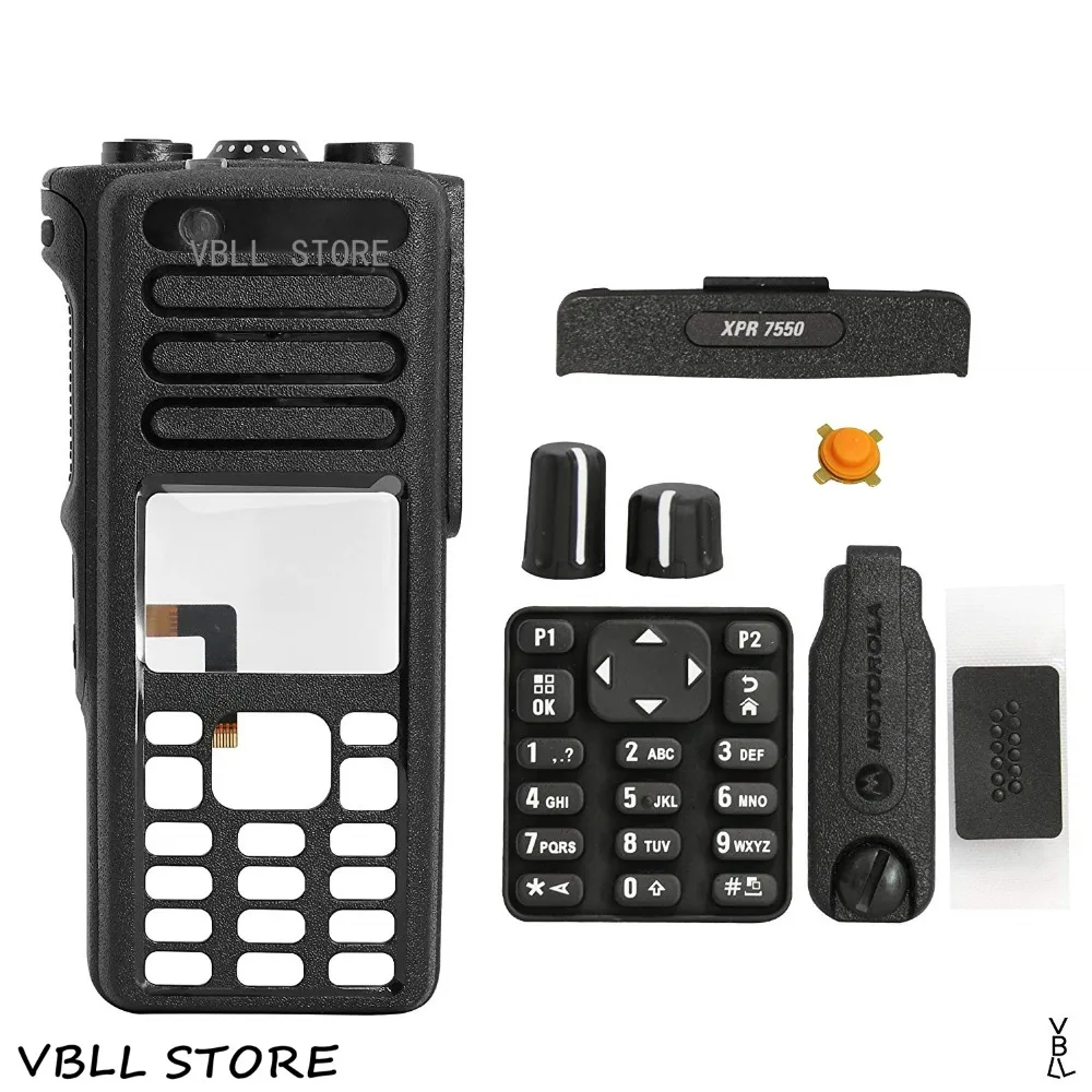 PMLN6116 Black Repair Kit Case Housing Cover For Motorola XPR7550