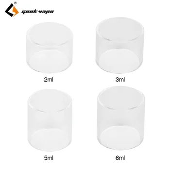 

Original 1pcs/2pcs Pyrex Glass Tube for GeekVape Ammit RTA/RTA Dual Tank Atomizer 6ml/3ml & 2ml/5ml E-cig GeekVape Glass Tube