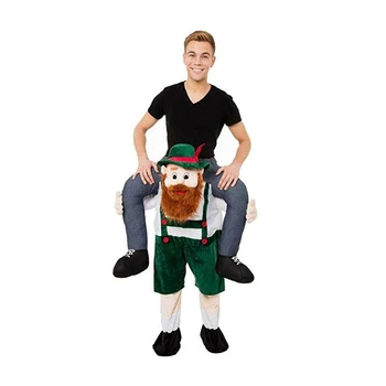 

Novelty Ride On Mascot Cosplay Costumes Piggyback Bavarian Oktoberfest Clothes Halloween Christmas Make-Up Party Fancy Pants Toy