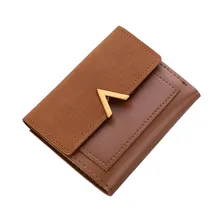 Matte Leather Small Wallet Luxury Brand Famous Mini Women Wallets Purses Short Female Coin Purse Credit Card Holder carteira Matte Leather Small Wallet Luxury Brand Famous Mini Women Wallets Purses Short Female Coin Purse Credit Card Holder carteira