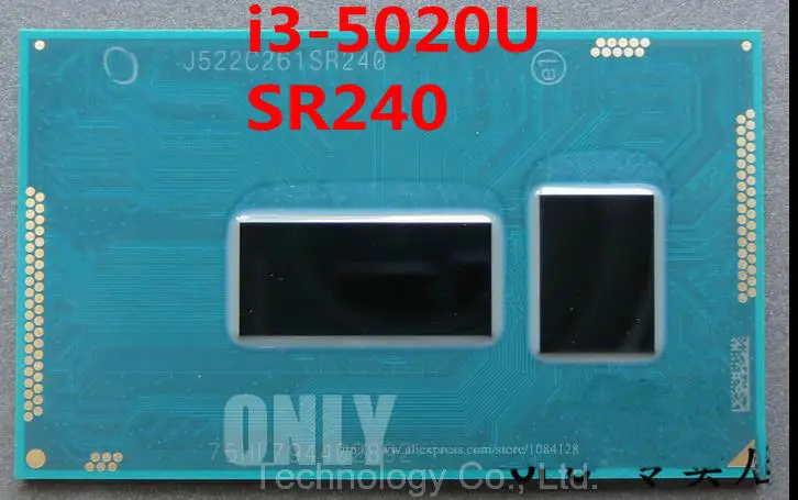 1 шт. тест очень хороший продукт i3-5020U SR240 процессор bga чип reball с шариками IC чипы