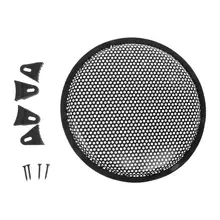 1" металлические крышки с зажимами винты динамик Гриль Крышка защита решетка сабвуфер для автомобиля аудио сабвуфер