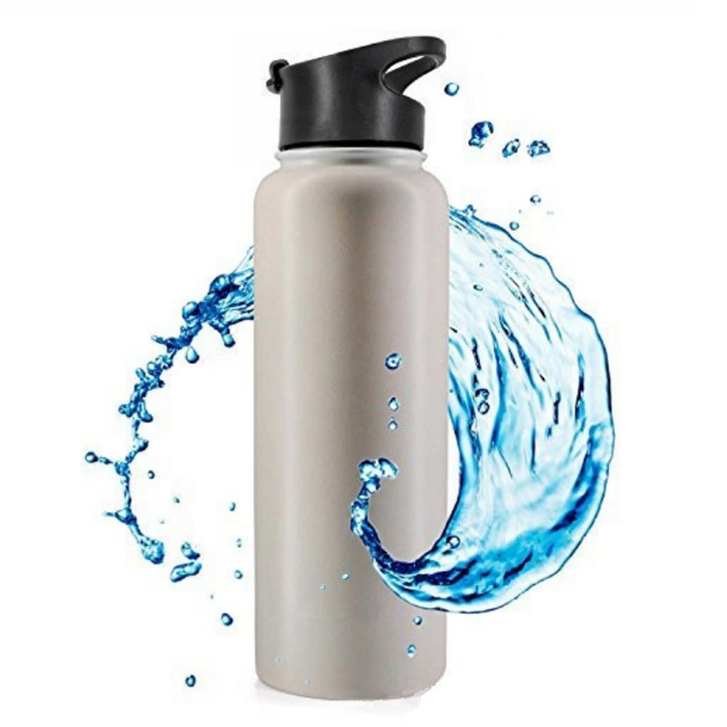 Water Bottle Lid Flask Wide Mouth Lid BPA Free Insulated Sports Water Bottle Cap Straw Accessory Vacuum Mug Lids Replacement