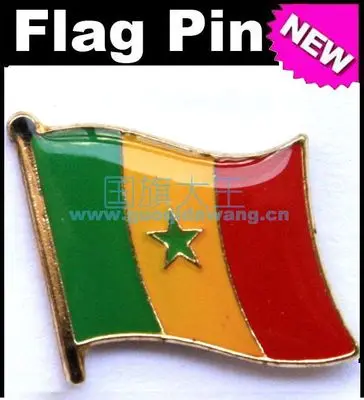 

National Flag Metal Lapel Pin Flag Pin San Senegal