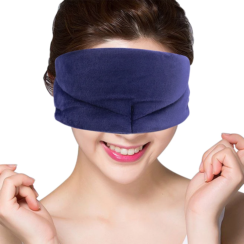 Adjustable Lavender Travel Sleeping Eye Mask EyeShade Bandage For Sleep Eyepatch Blindfolds