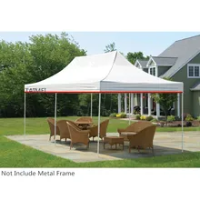 Branco gazebos telhado superior do jardim à prova dwaterproof água dossel ao ar livre tenda toldo tenda sombra festa pawilon pop up grande dobrável carro