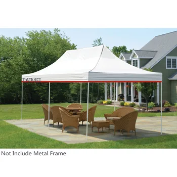

White Gazebos's TOP Roof Waterproof Garden Canopy Outdoor Marquee Awning Tent Shade Party Pawilon Pop up big large folding car