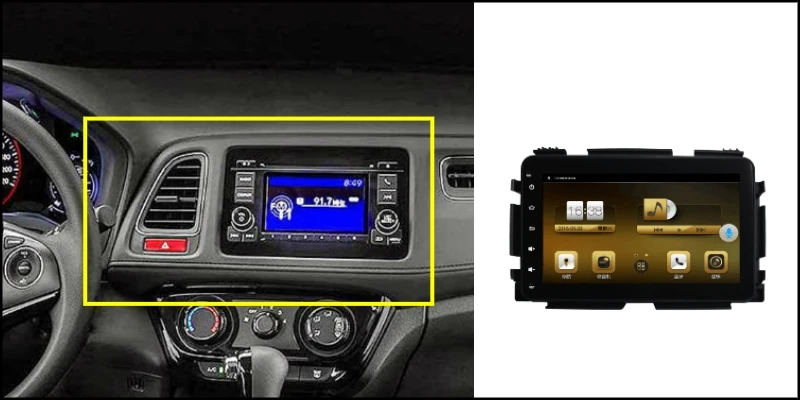 For Honda HR-V HRV Vezel 2014~2017 LiisLee Car Multimedia TV DVD GPS Audio Hi-Fi Radio Stereo Original Style Navigation NAV  2