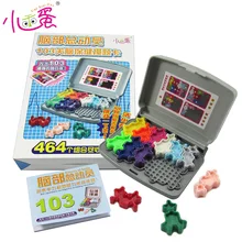 Игрушек! Развивающая пластмассовая игрушка фитнес-головоломка с мозгом игра интеллект 103 вызов Дети День рождения Рождественский подарок