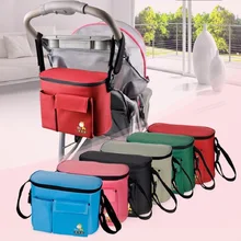 2016 Réel À Langer Sacs Maintenant La Température Poussette Sacs De Maternité Mère Couche Fourre-Tout D’épaule Multifonctionnel Bébé Sac