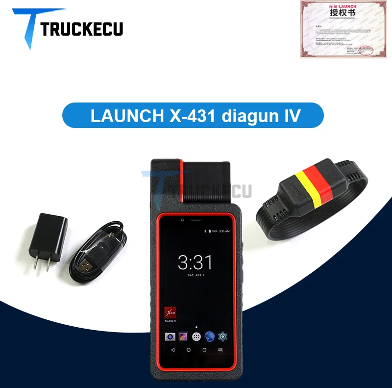 Диагностический сканер LAUNCH X431 Diagun IV диагностический инструмент для всей
