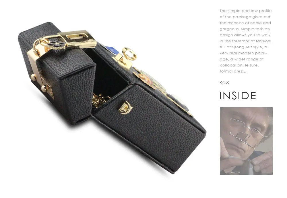 06 acrylic clutch bag