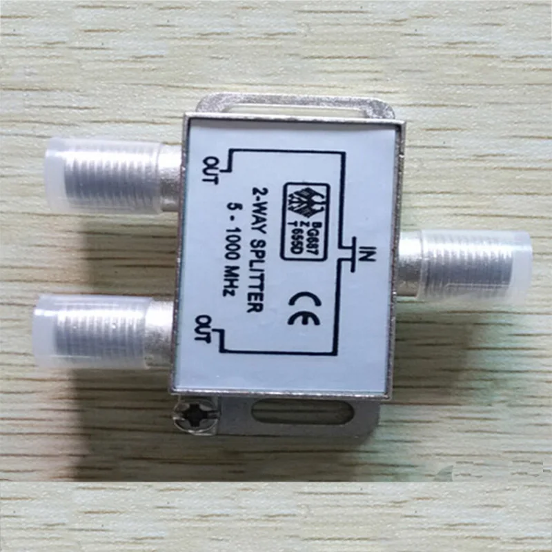 Горячее предложение сплиттер/комбинер 2-way 5-1000MHz сплиттер