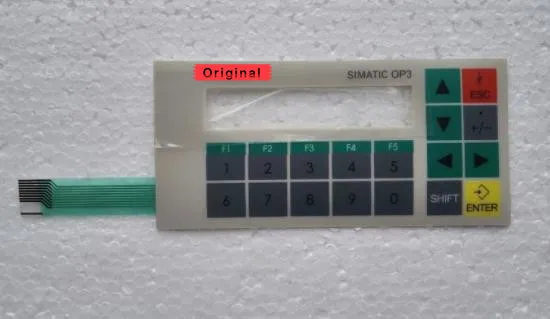 NOVO teclado de Membrana para 6AV3 Simatic 6AV3503-1DB10 OP3 503-1DB10 6AV35031DB10 Бесплатная доставка 1 ano garantia membra |