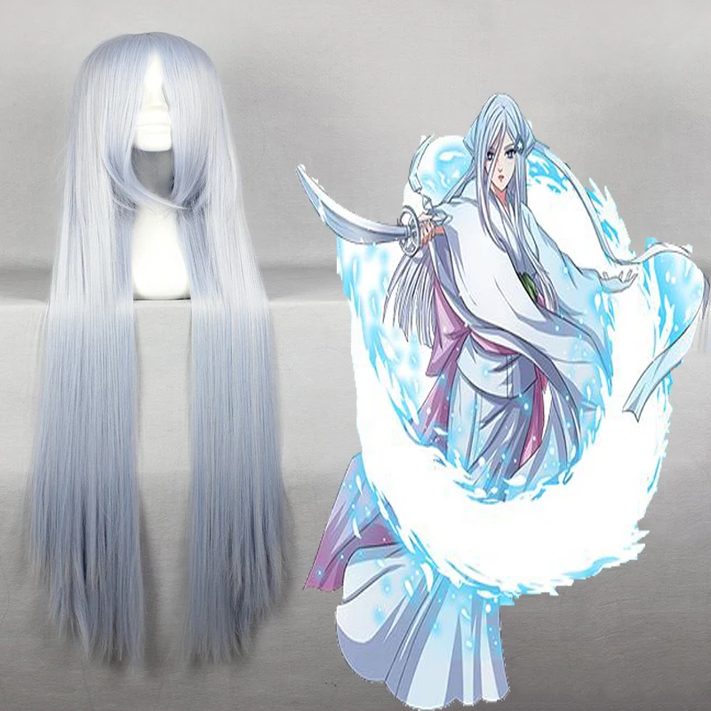 Аниме BLEACH косплей парик Sode No Shirayuki Косплей парики жаропрочные синтетические