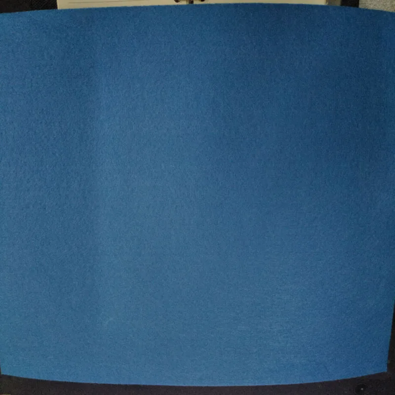 30x30 см 16 цветов выбор 3 мм Толщина фетровая Полиэстеровая ткань рукоделие фетровая ткань нетканый материал для шитья своими руками - Цвет: blue
