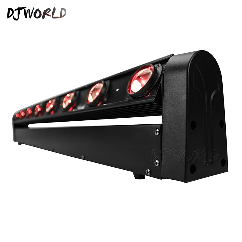 4pcs/lot LED Bar 8x12W RGBW Lyre Beam Moving Head Light Wash Stage Lighting for Disco DJ Music Party Club Dance Floor | Лампы и