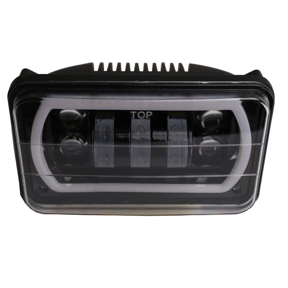 

2pcs 4*6'' universal new LED Headlights with daytime running light Turn Signal Light Function for Trucks for Jeep