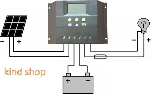 60A контроллер солнечного заряда 48 в ЖК-дисплей PV Панель Контроллер заряда батареи Солнечная система домашнего использования в помещении CM6048