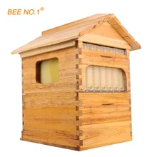 BEE NO.1 Wooden Beehive Langstroth Bee Hive Honey Flow Hive with 7 PCS Frames