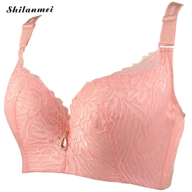 38 40 48 50d Cup Big Size Women Plus Size Bra Ultra Thin Full Cup
