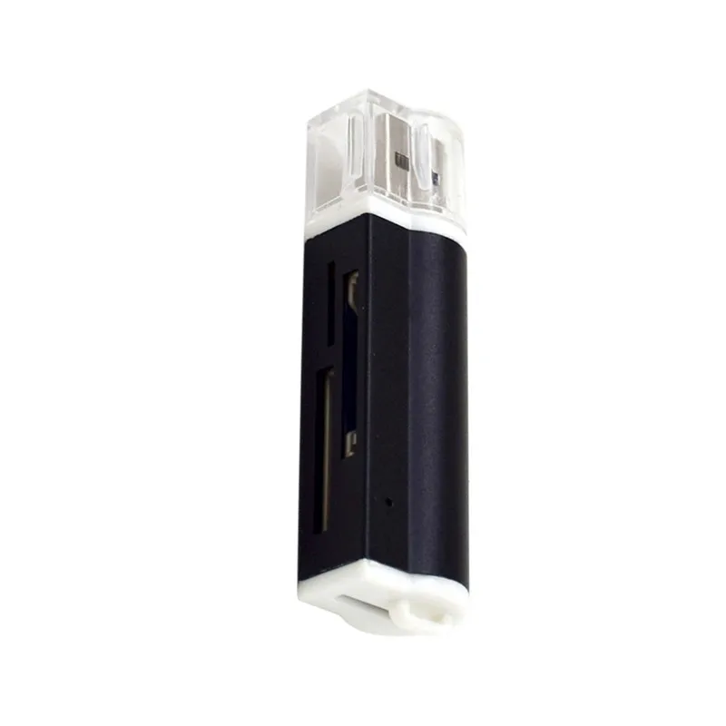 Оптовая продажа 4 в 1 Micro USB 2 0 считыватель карт памяти usb адаптер для SD карты TF M2 MMC MS