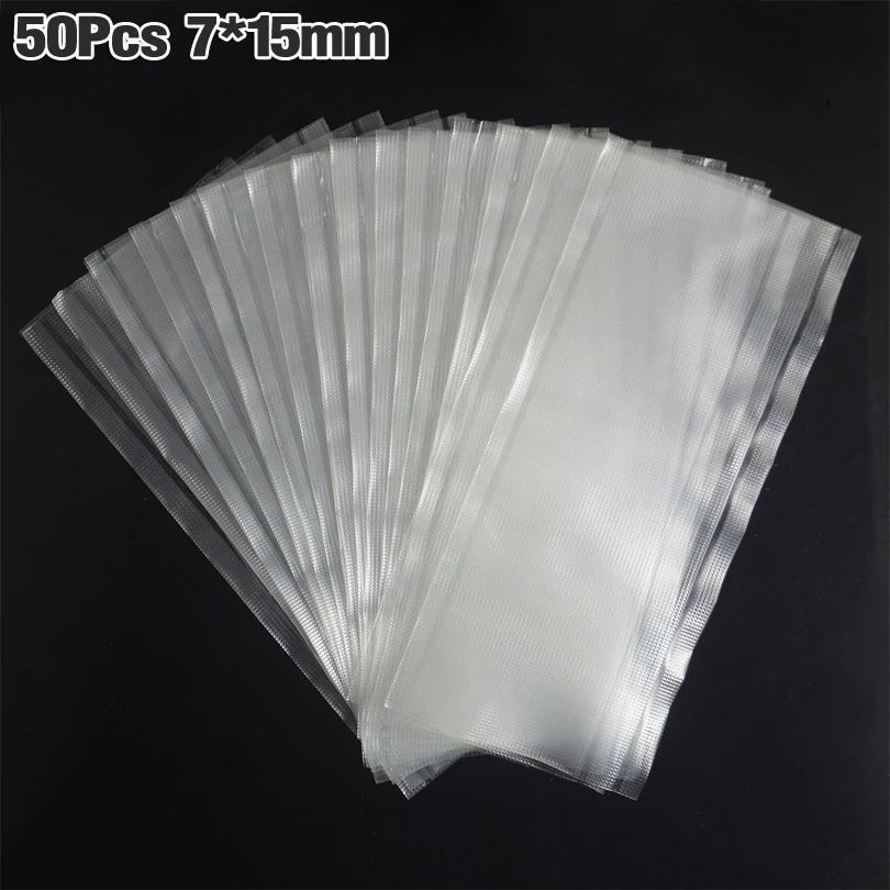 Enhanced PVA Bags for Carp Fishing - Water Dissolving, 50-Pack, 7cm x 15cm