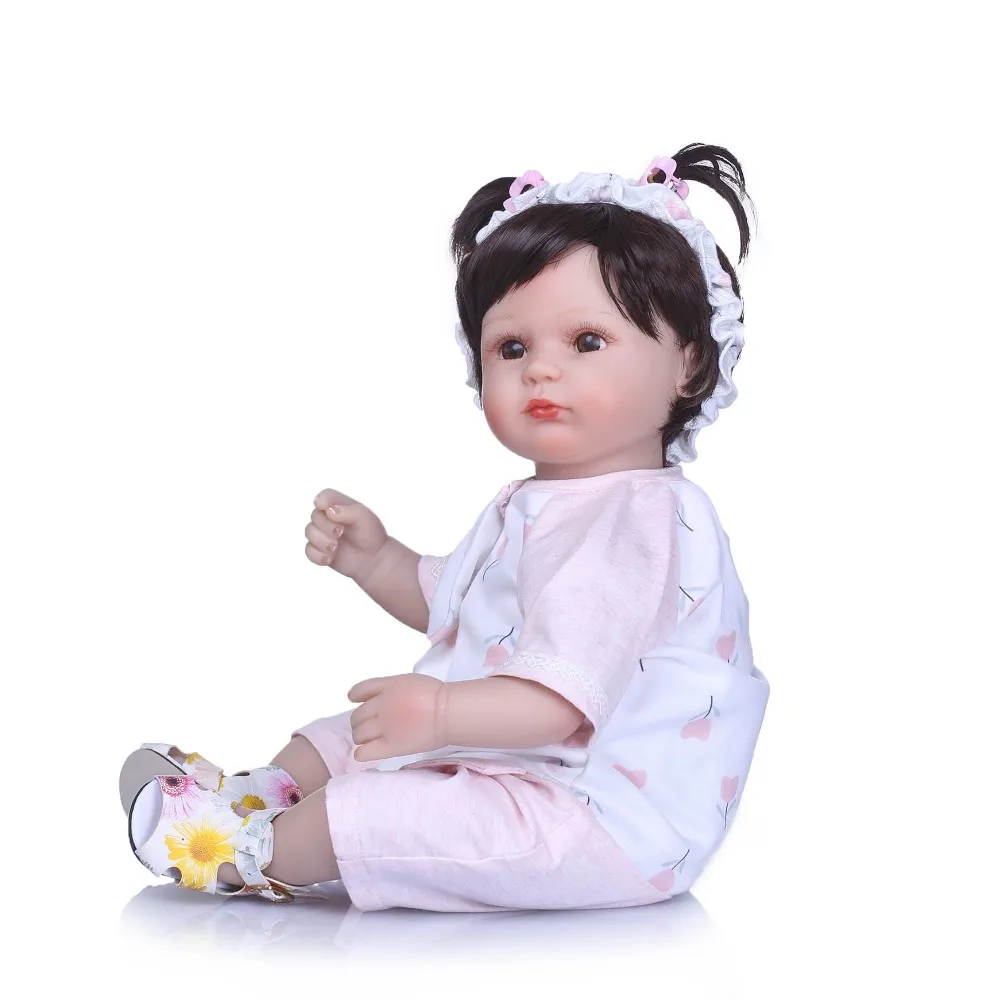 NPKCOLLECTION куклы reborn Мягкие силиконовые виниловые Детские bebe princess bonecas красивая