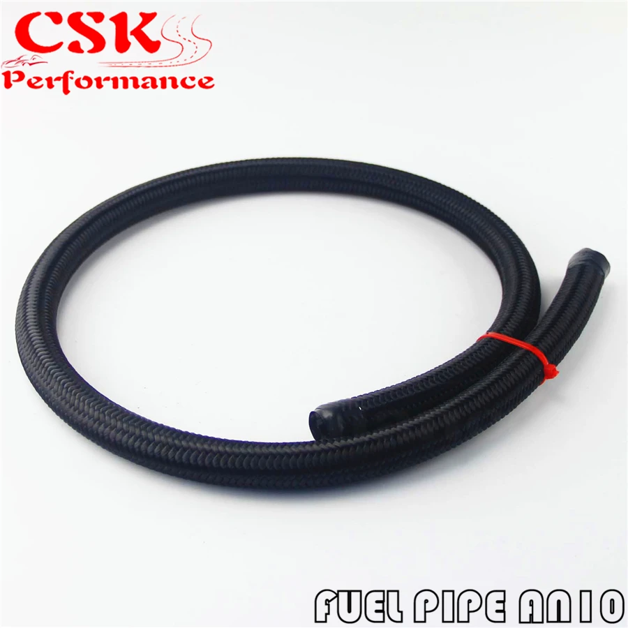 Нейлоновый Шланг из нержавеющей стали 10 Ан 1 м 3 фута|gas line|an10 hosefuel oil hose |