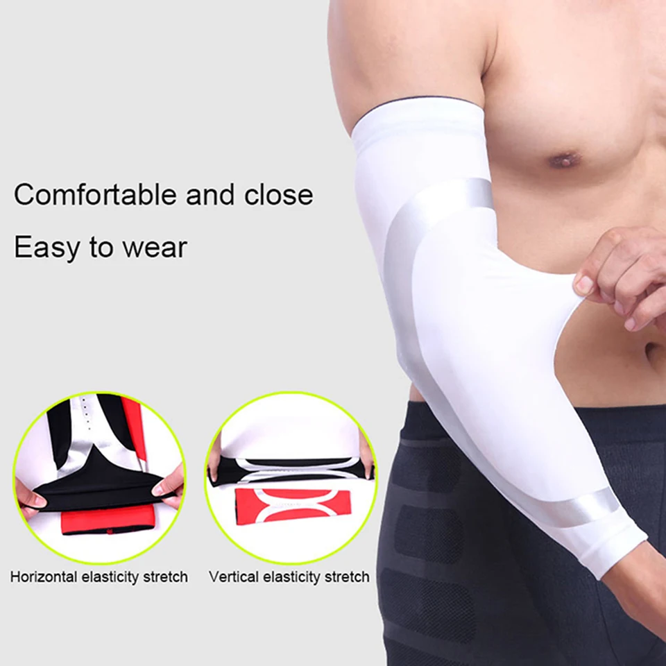 1 PCS تنفس دعامة كوع كرة السلة الرياضة السلامة الكرة الطائرة الكوع سادة مرنة دعامة كوع إيه الركبة حماية