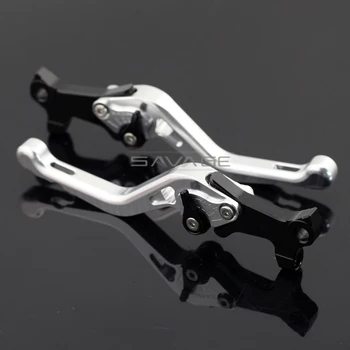 

For GILERA/PIAGGIO NEXUS 500 /CARNABY 125/200/250 Silver Motorcycle Aluminum Adjustable Short Left Right Brake Levers