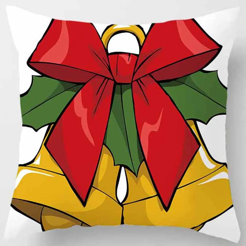 Горячая Распродажа, Рождественский чехол для подушки для мужчин, женщин, девушек, женщин, квадратный чехол для подушки s, высокое разрешение, наволочка 45*45 см - Цвет: 19