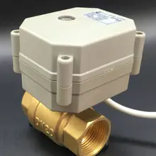 Tf20-b2-c латунь DN20 ac110-230v 2 провода 3/4 ''Мощность от возвращения Электрический нормально открытый/закрыть Клапан с индикатором положения CE
