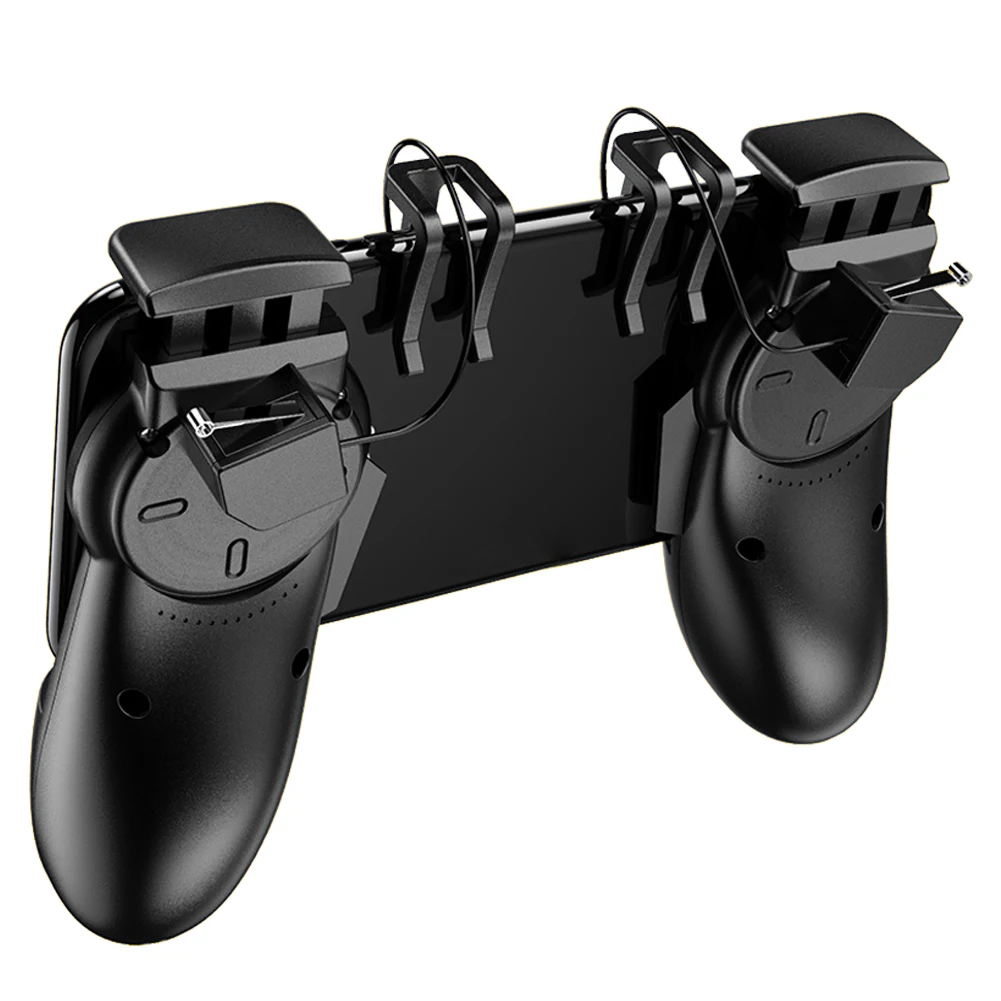 

Ergonomic Gamepad Wear Resistant For PUBG Strong Decontamination With Trigger Aim Fire Button For IOS Android