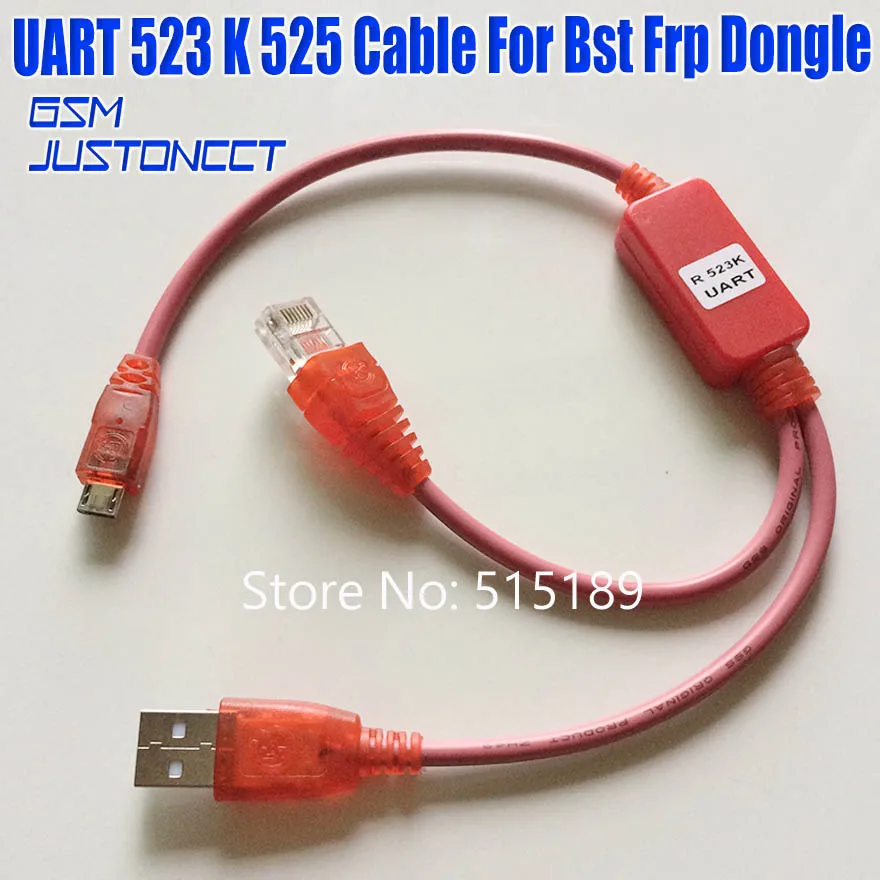 UART 523K 525K CABLE FOR BST FRP- GSMJUSTONCCT -B