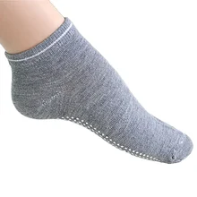 1 пара Женские носки для йоги Противоскользящий силиконовый гимнастический Пилатес детские колготки для фитнеса хлопковые дышащие эластичные спортивные носки