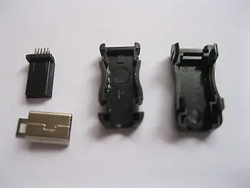 

20 x Mini USB Plug Male Socket Connector 10 Pin Plastic