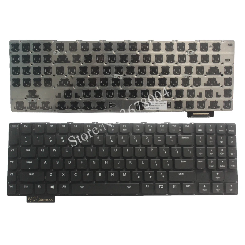  English FOR Lenovo Gaming Y900 Keyboard Backlit US No Frame