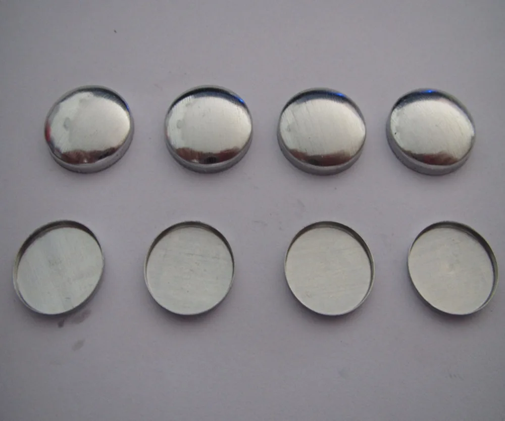 

28L Aluminum cap 18mm Aluminum bottom DIY flat button fabric coverd button combined coverd button 500set