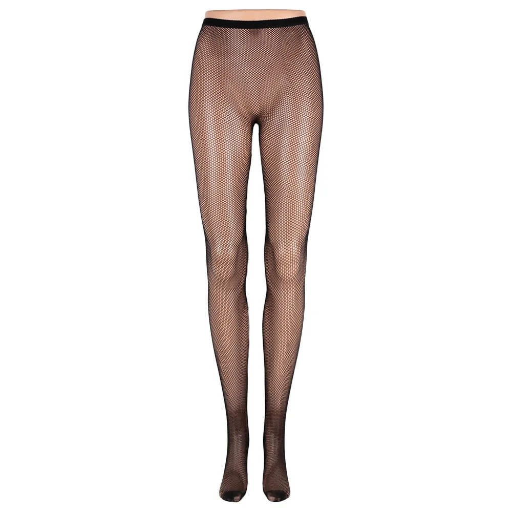 

Lady Women Sexy Tights Transparent Mesh Long Stockings Pantyhose Club Party Net Holes Fishnet Thigh High Stockings