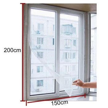 

Mosquito Mesh Curtain Protector Insect Bug Fly Mosquito Window Mesh Screen Anti Mosquito Net For Kitchen Window Net Mesh Screen
