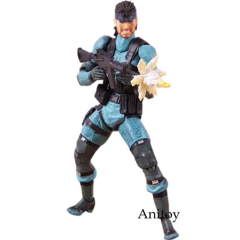 

Metal Gear Solid 2 Snake Series Action Figure Figma 243 PVC Collectible Model Toy Decoration Doll