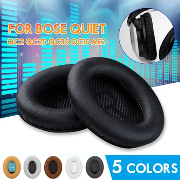 

1 Pair Replacement Soft Foam Sponge Headphone Ear Pad Cushion Black White Grey Coffee Khaki For BOSE QC2 QC25 QC35 QC15 AE2