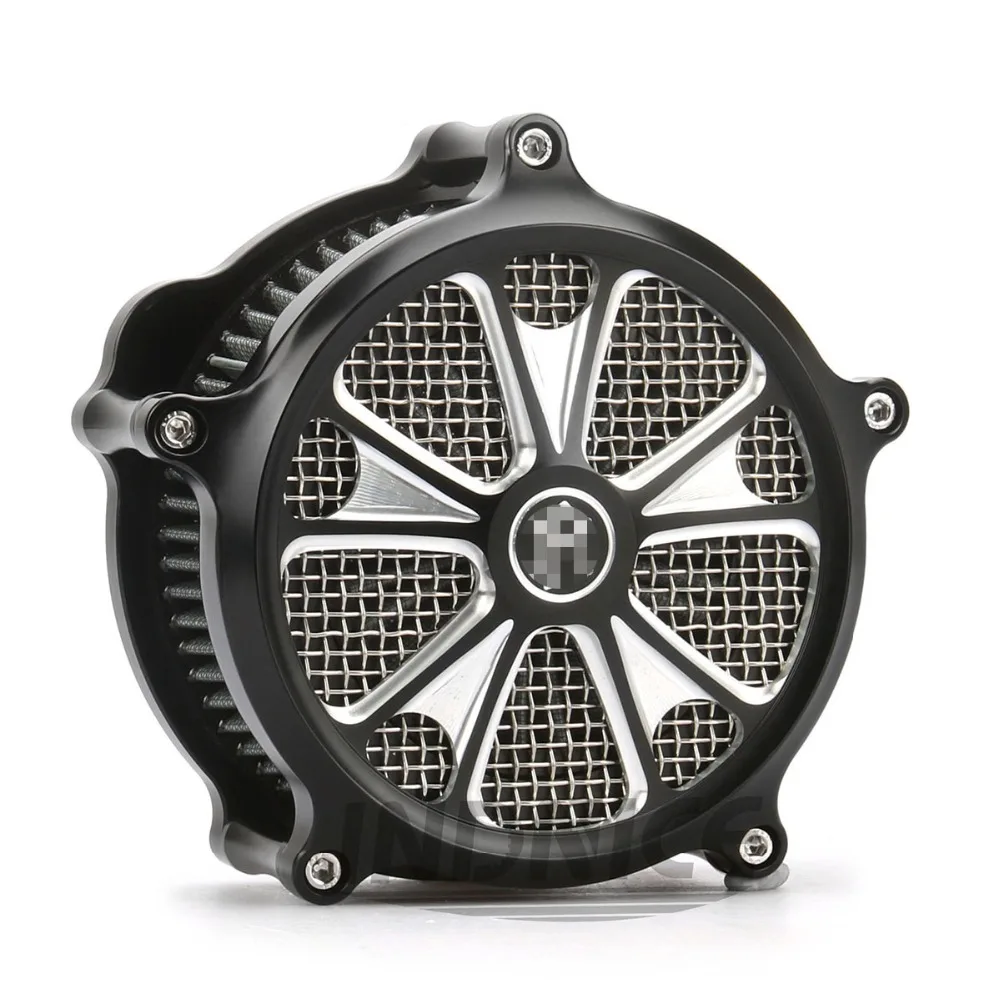 CNC black Domino Air Cleaner for harley air intake for harley sportster