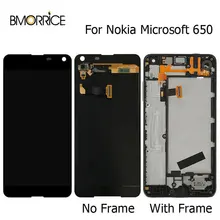 Original LCD Display For Nokia Microsoft Lumia 650 Touch Screen Digitizer With Frame Full Assembly Replacement Black 5.0 Inch Original LCD Display For Nokia Microsoft Lumia 650 Touch Screen Digitizer With Frame Full Assembly Replacement Black 5.0 Inch