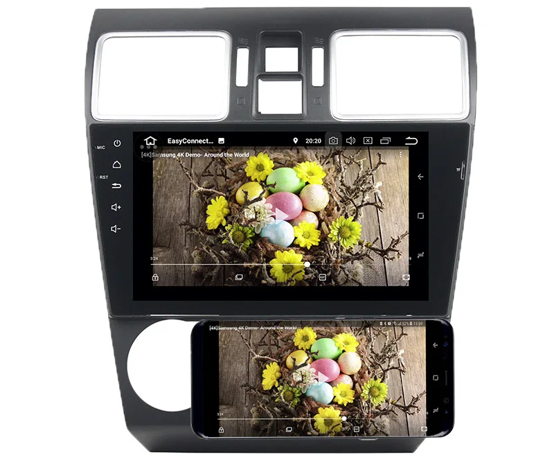 subaru wrx forester android 8.0 head unit stereo upgrade 4