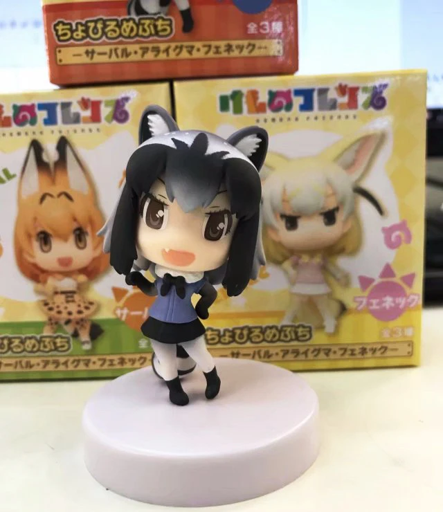 Kemono Friends Chibi Characters 3 Figures Set