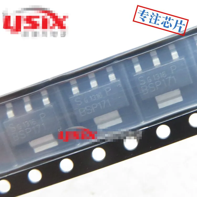 Новинка 10 шт./лот BSP171P BSP171 SOT223 MOS FET P channel 1.7A/60В умный автомобильный чип драйвера SMD
